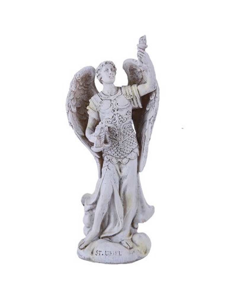 Archangel Uriel 5&quot; (Ivory) Statue