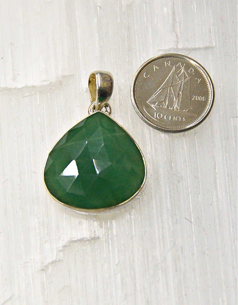 Aventurine Pendant C Sterling Silver