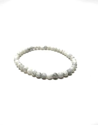 Howlite 4MM Bracelet