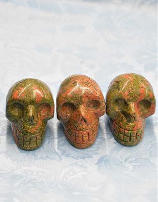 Unakite Skulls 2&quot; $39
