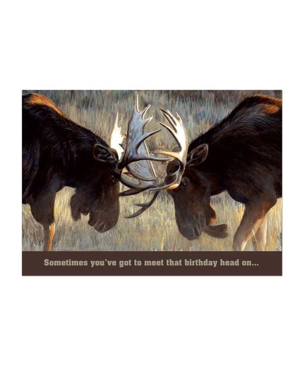 Head on Birthday - Greeting Card