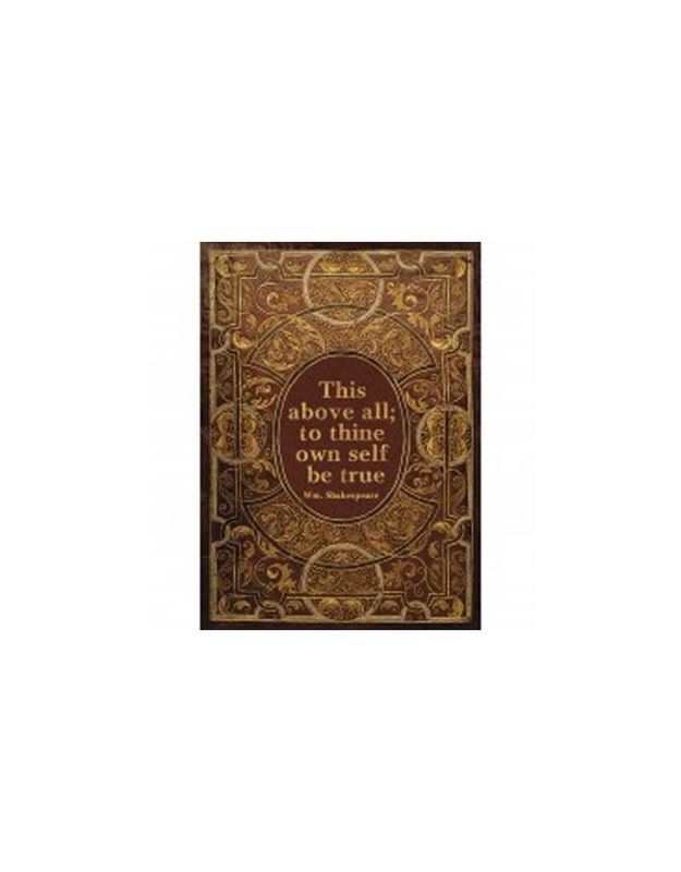 Be True- Shakespeare - Greeting Card