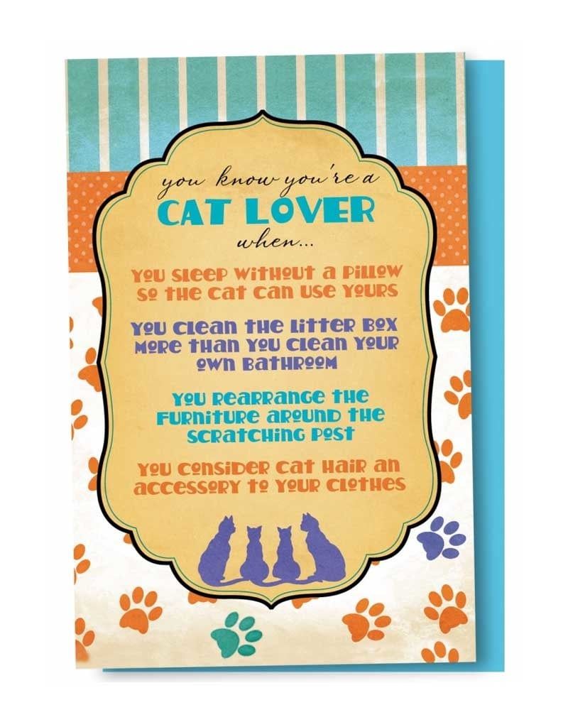 *CLEARANCE* $10 Cat Lover - 12 Notecards