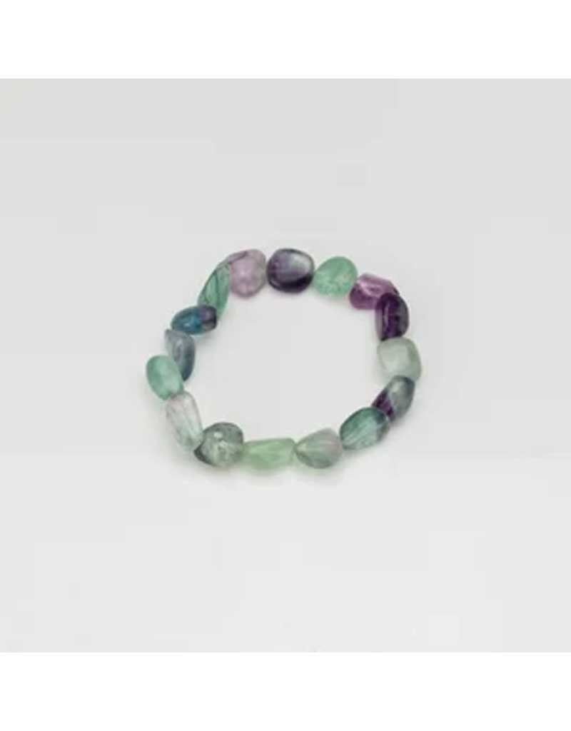 Fluorite Nugget Bracelet