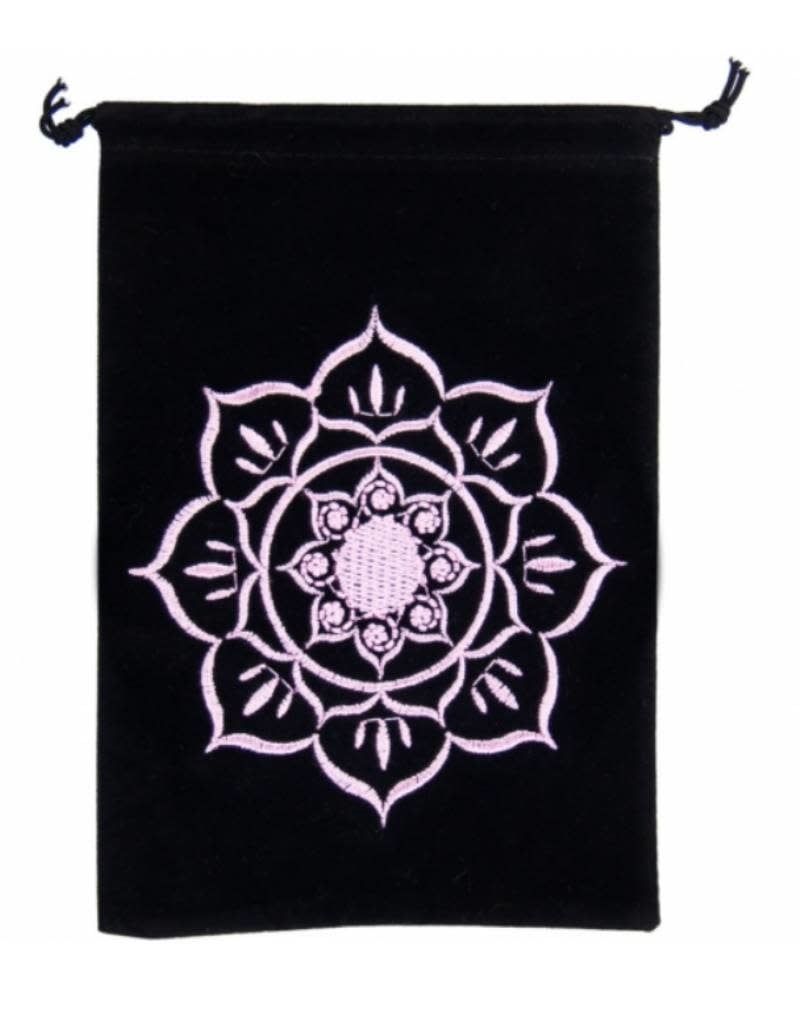 Lotus Velvet Tarot Bag 5&quot; x 7&quot;