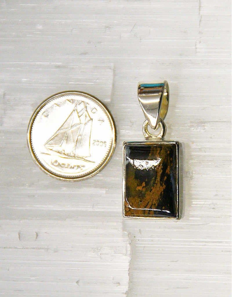 Pietersite B Pendant Sterling Silver