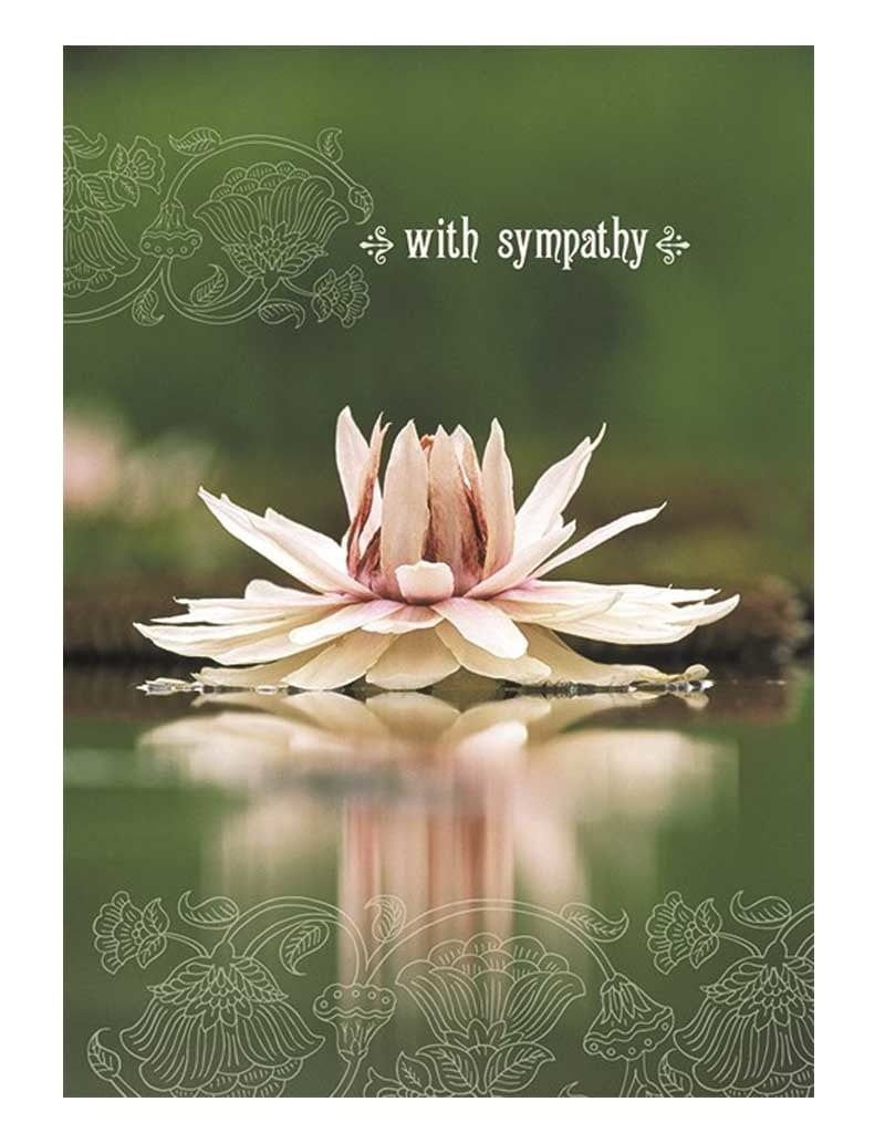 With Sympathy - Greeting Card