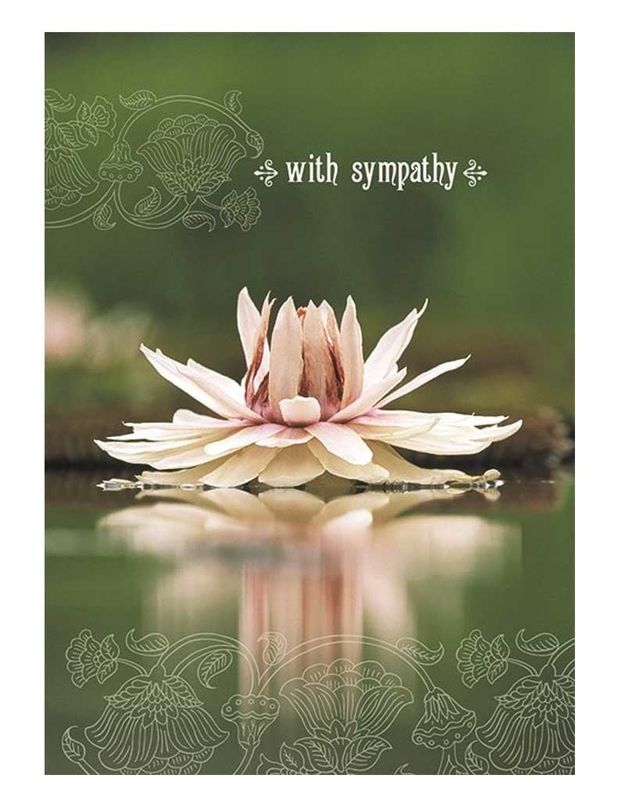 With Sympathy - Greeting Card
