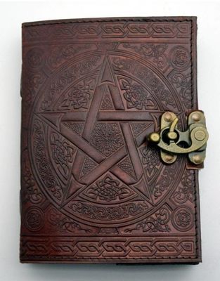 Pentacle 5 x 7 Leather Journal