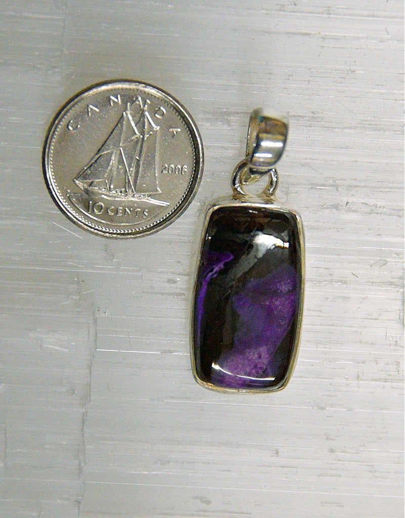 Sugilite Pendant B Sterling Silver