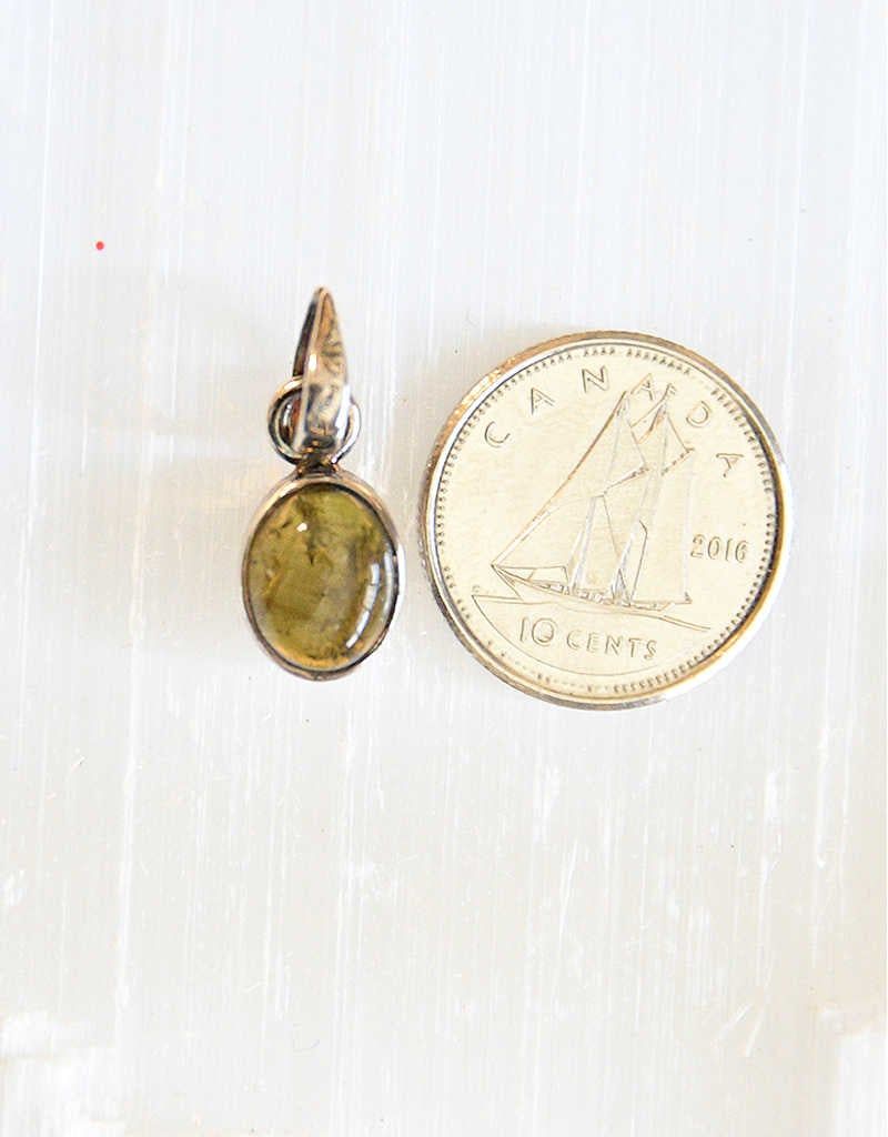 Green Tourmaline B Pendant