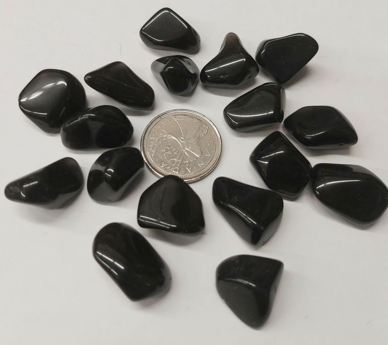 Apache Tears Tumbled Small $2