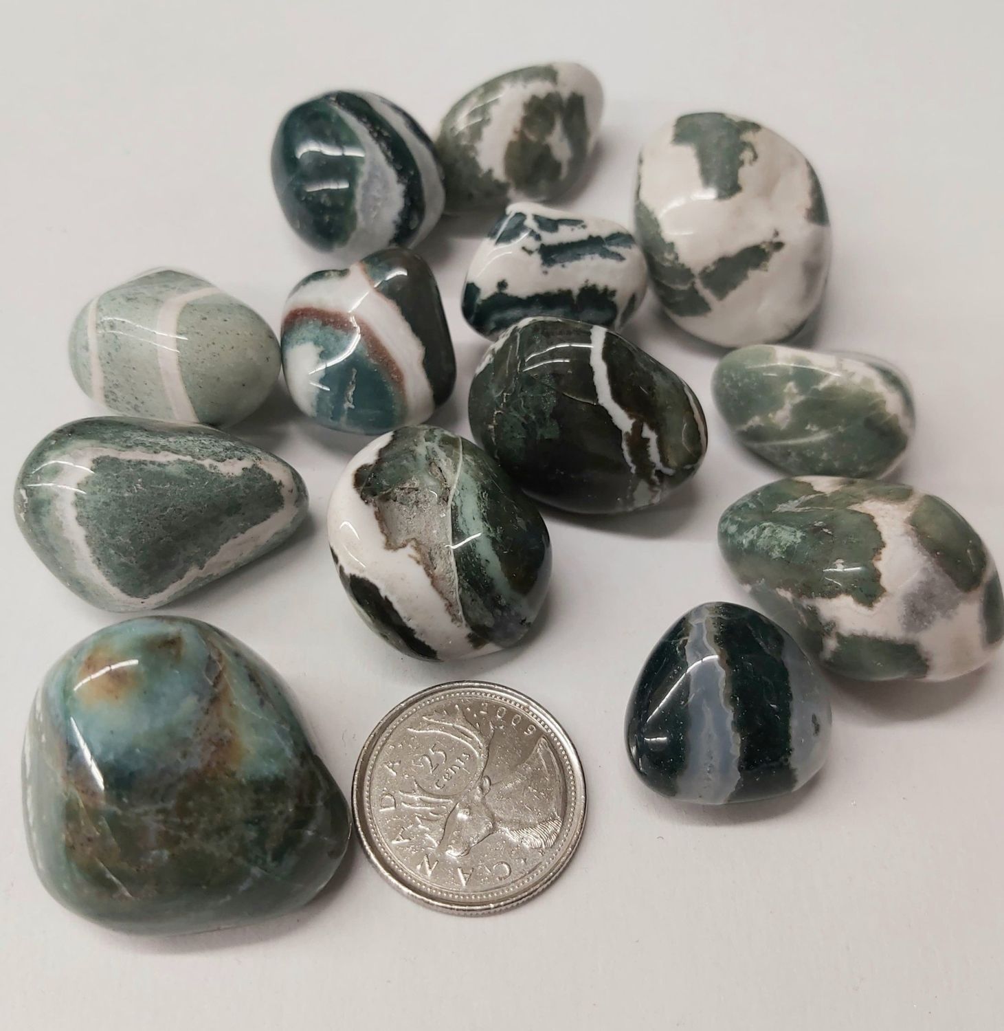 Green Sardonyx Tumbled