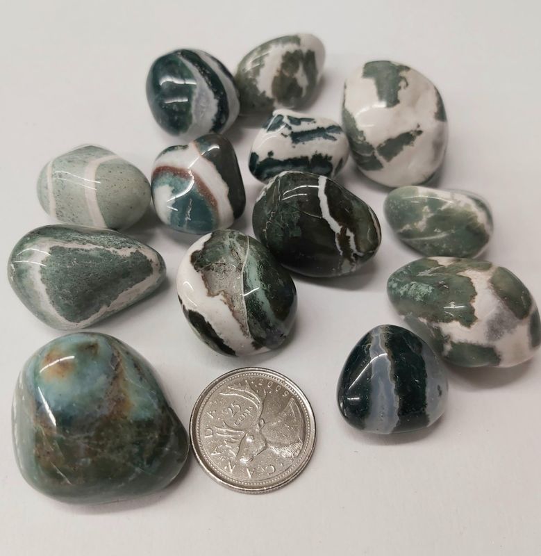 Green Sardonyx Tumbled