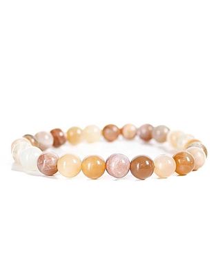 Multi Moonstone 8MM Bracelet