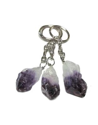 Mineral Keychains - Amethyst Point