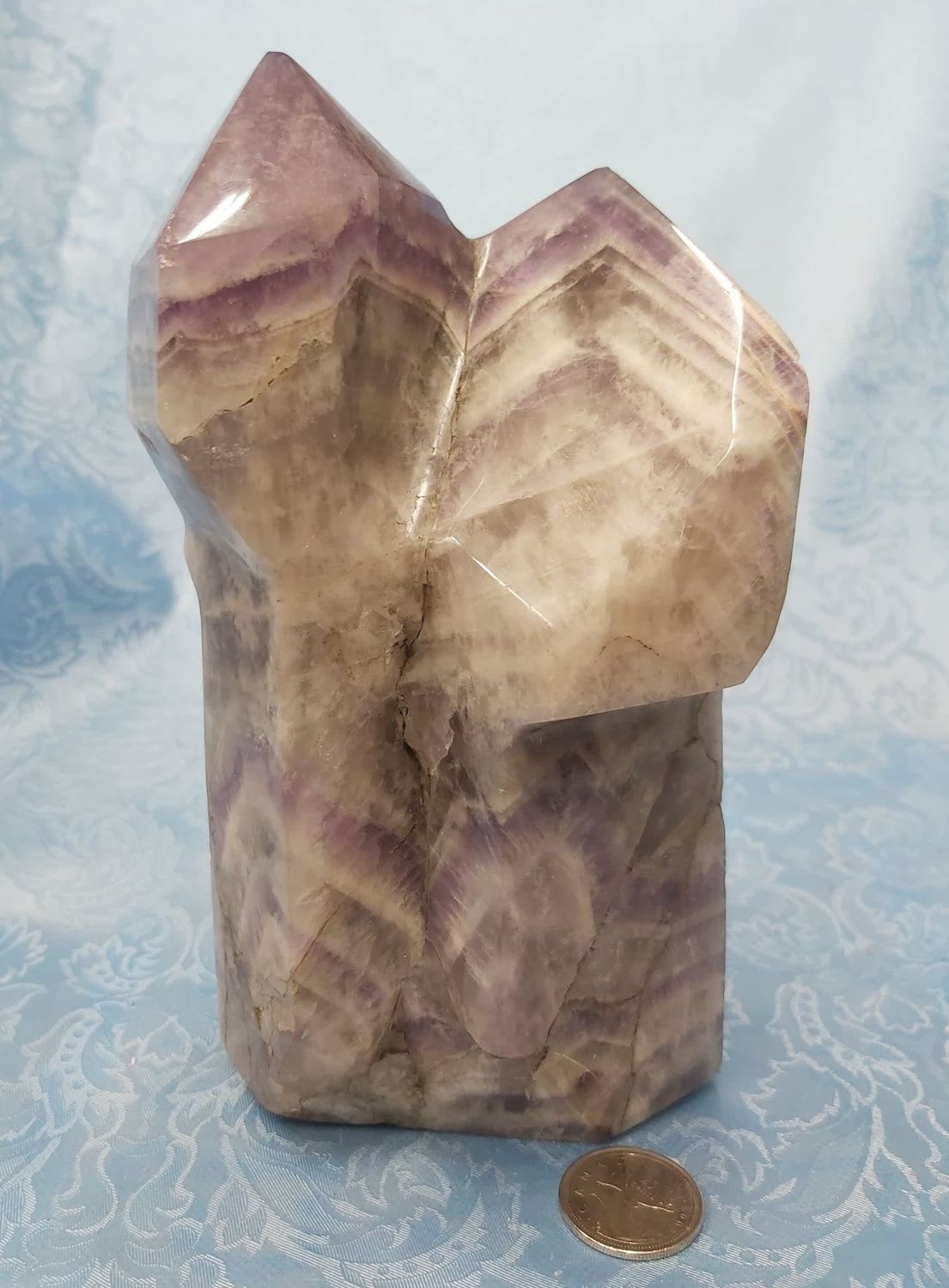 Chevron Amethyst Free Form $139