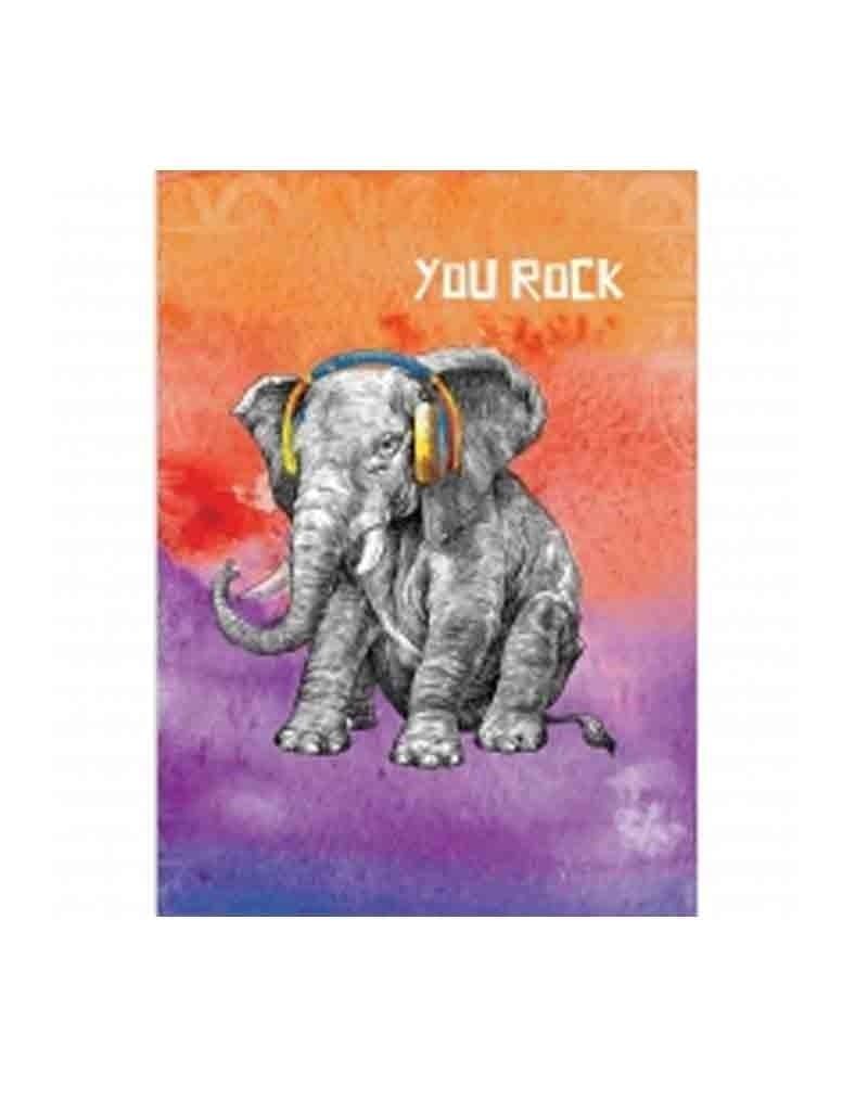 You Rock (Elephant) - Greeting Card