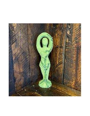 Gypsum Tree Goddess Statue 9.5&quot;
