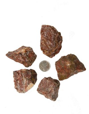 Red Calcite Raw $3