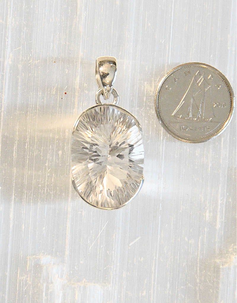 Quartz Pendant D Sterling Silver
