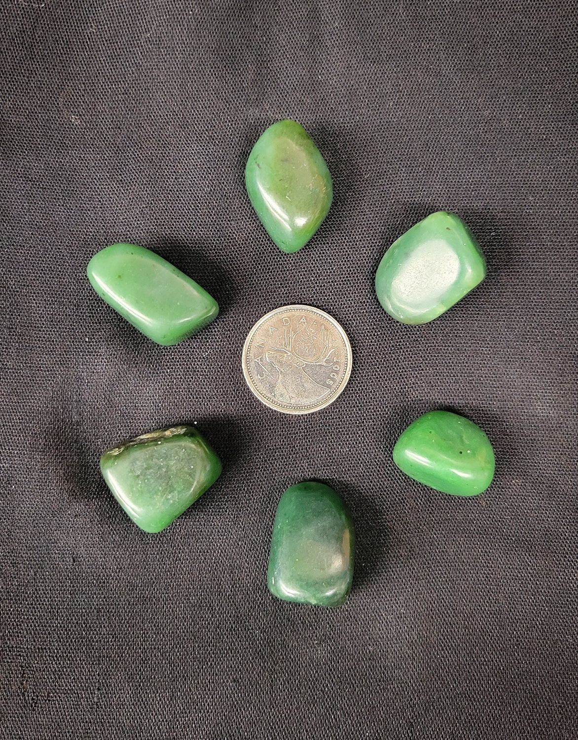 Nephrite Jade Tumbled