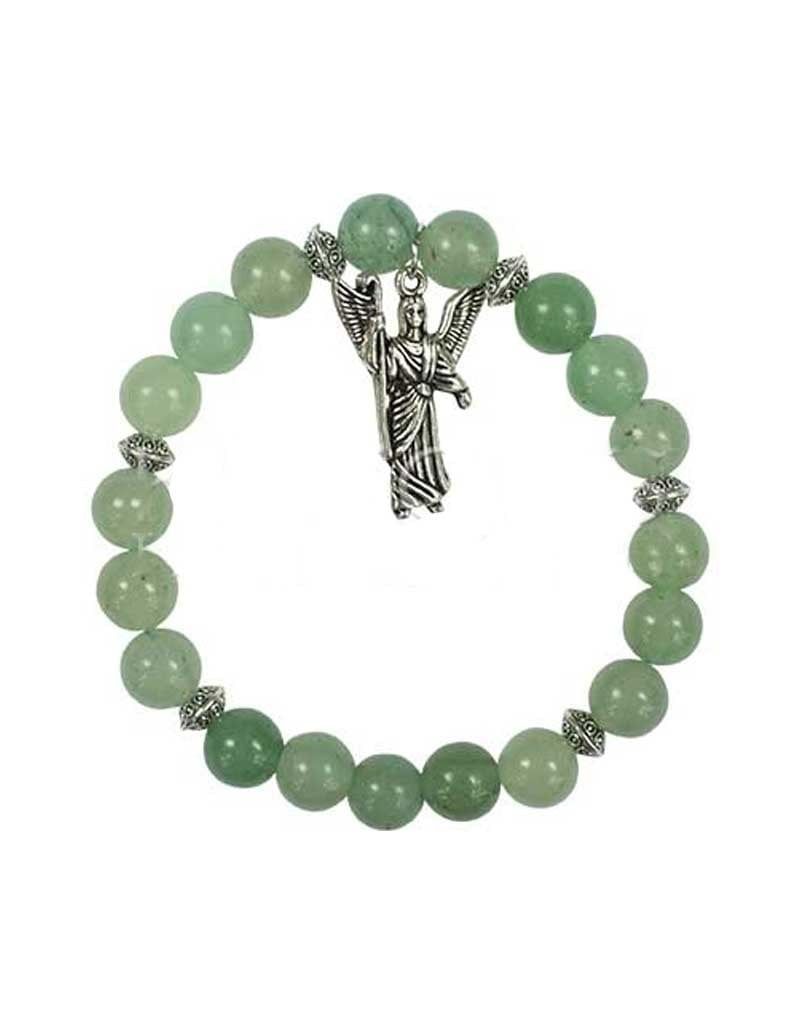 Archangel Raphael Green Aventurine Bracelet