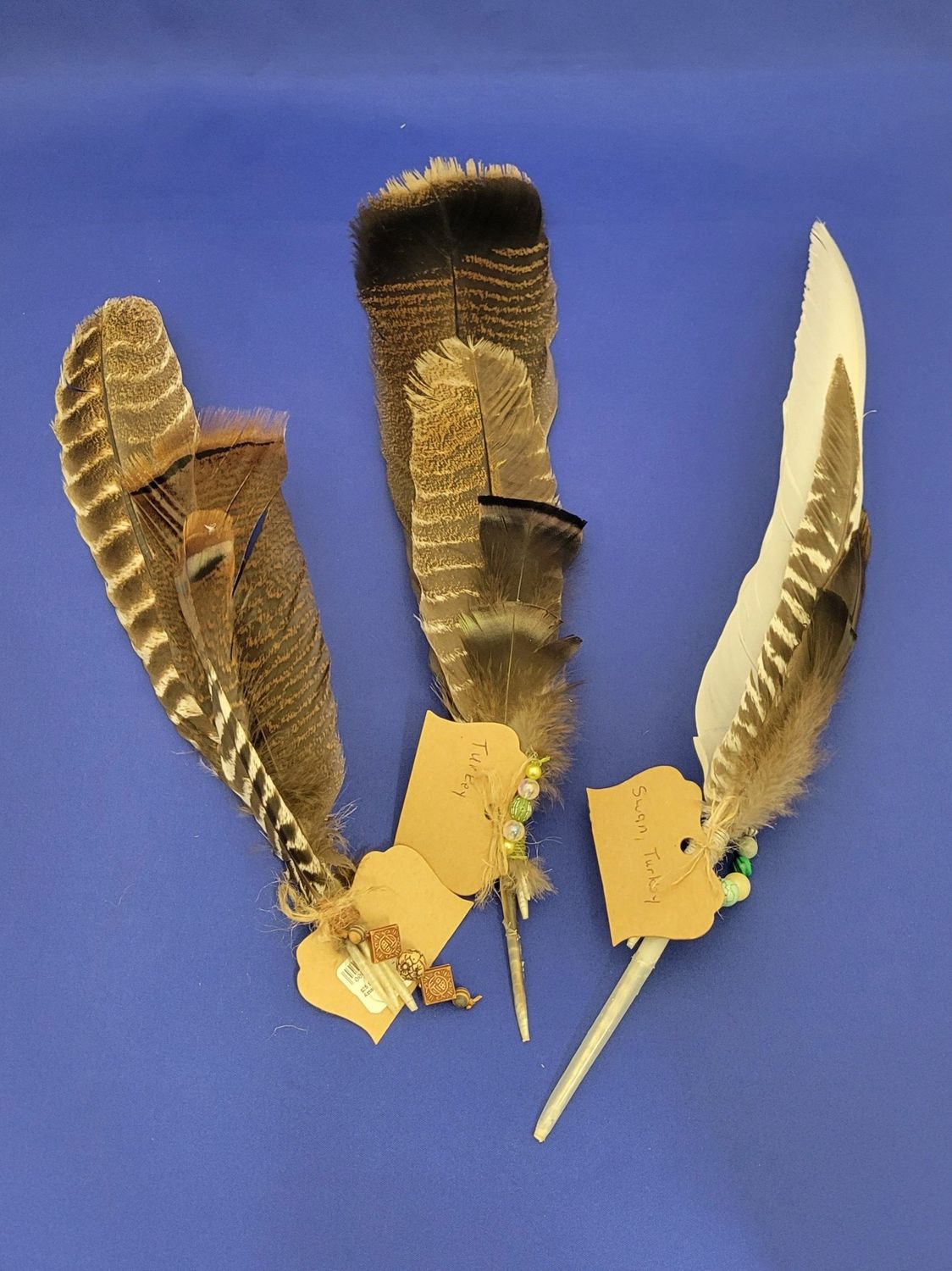 $25 Smudge Fan - Assorted Feathers Locally Made