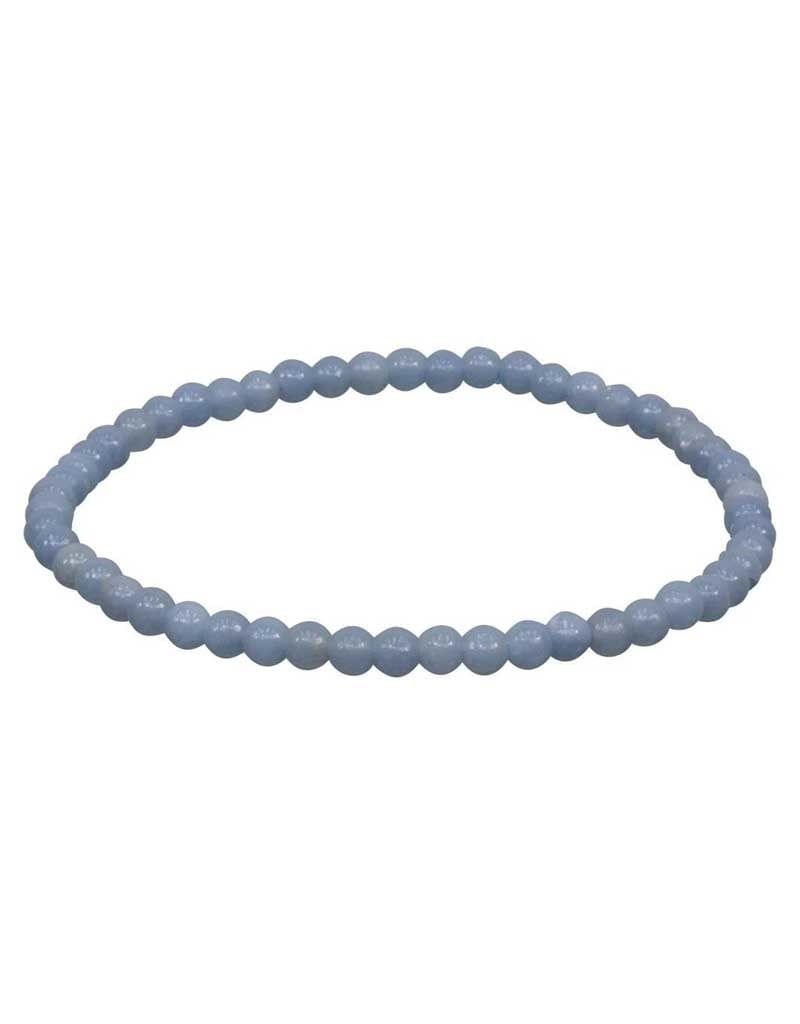 Angelite 4MM Bracelet
