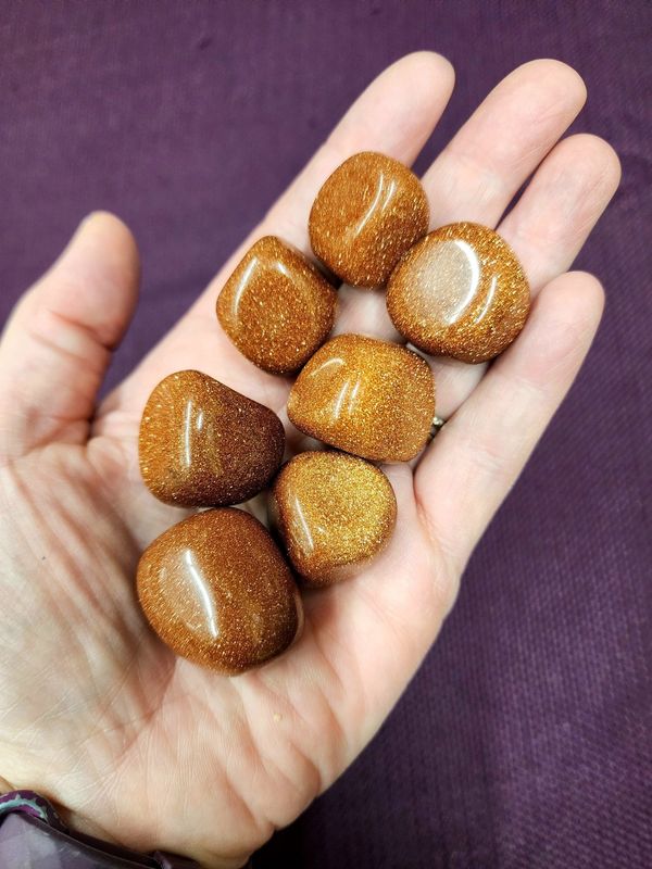 Goldstone Tumbled
