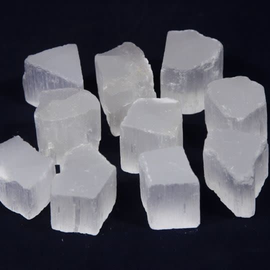 Selenite Cube Raw