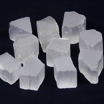 Selenite Cube Raw