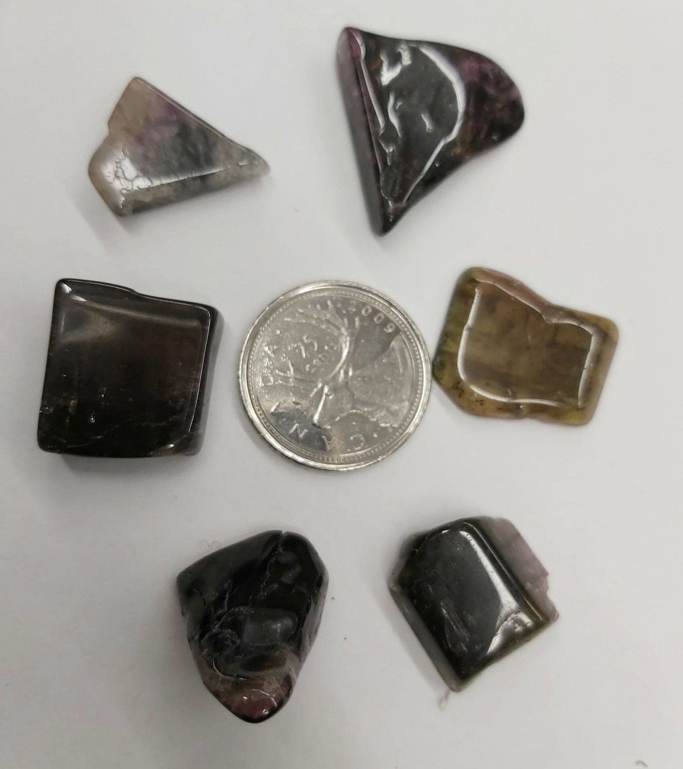 Watermelon Tourmaline Tumbled $35