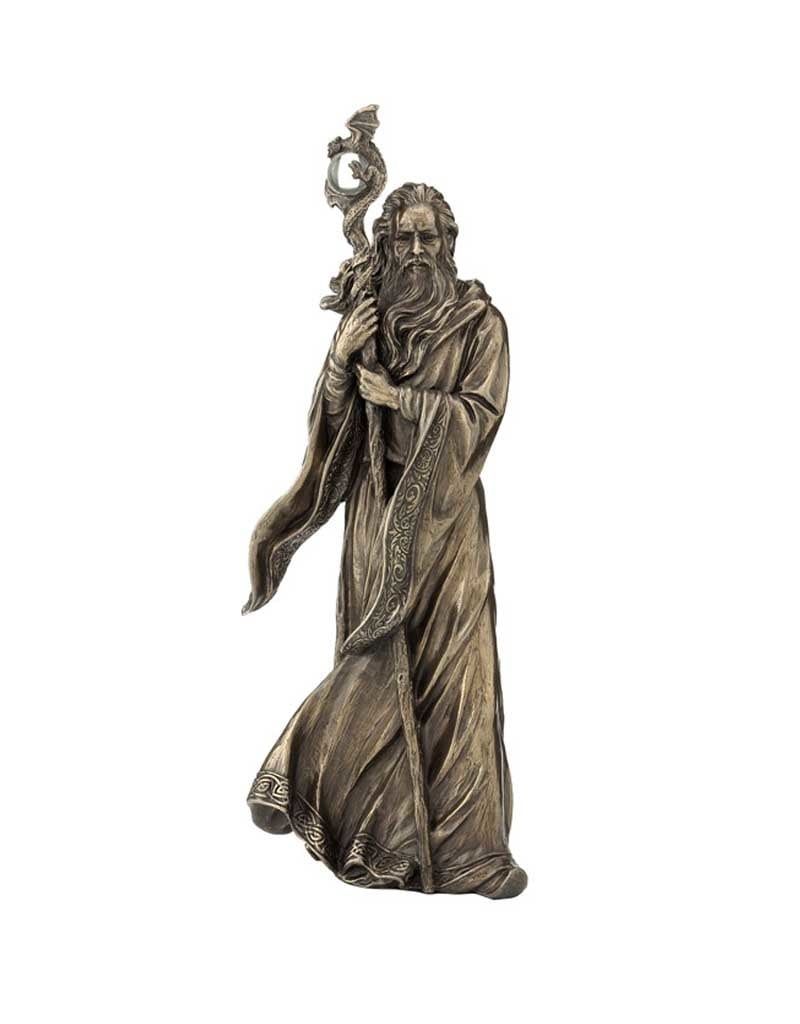 Merlin Standing Statue - 5 &quot; X 3 1/3&quot; X 11 4/5&quot;