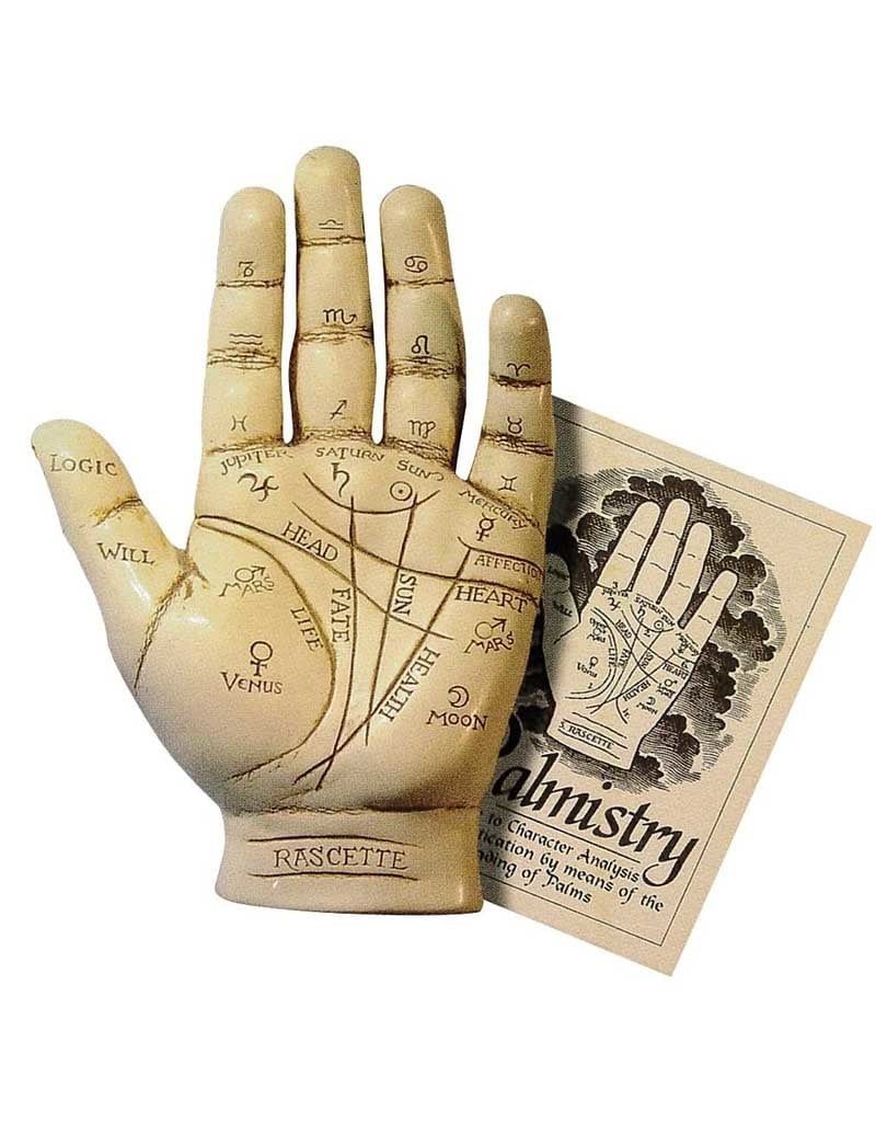 Palmistry Hand Statue