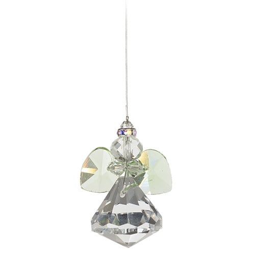 Crystal Art Angel - Green