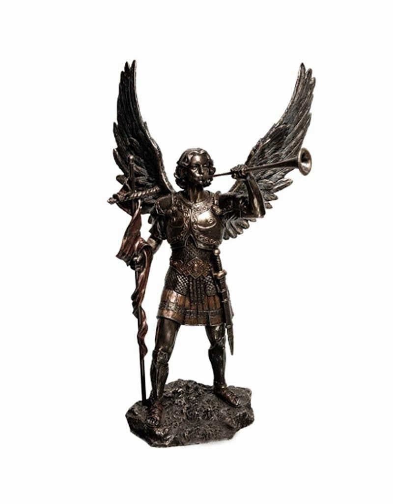 Archangel Gabriel with Trumpet  Statue - 3.5&quot;