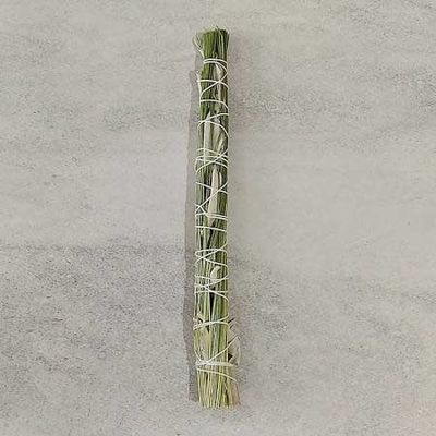 8&quot; Sweetgrass &amp; White Sage Stick  Locally Grown Organic