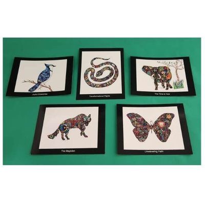 Tracey Rogers Totem Art - Single Postcard