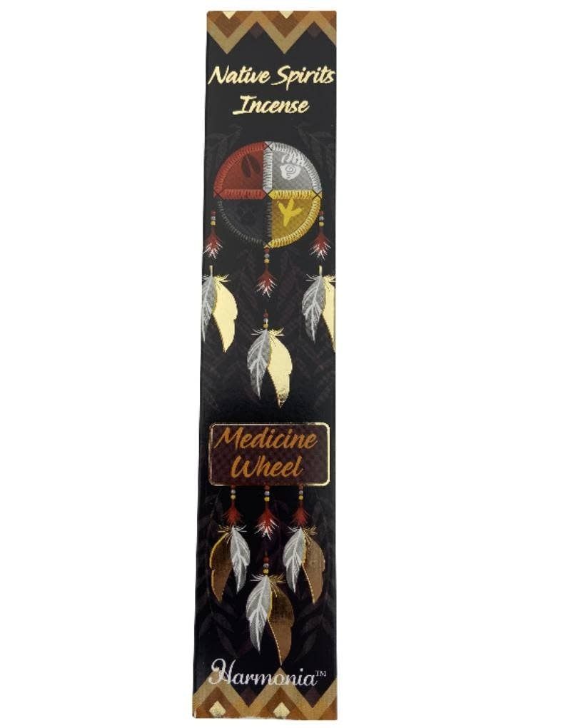 Medicine Wheel Native Spirits Incense Sticks Musk