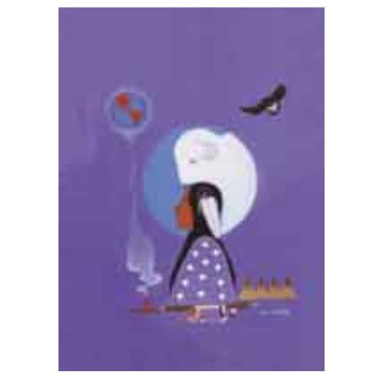 White Buffalo Calf Women - Laminated Cards