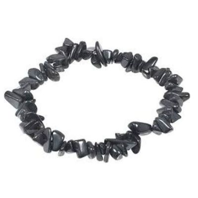 Hematite - Chip Bracelet