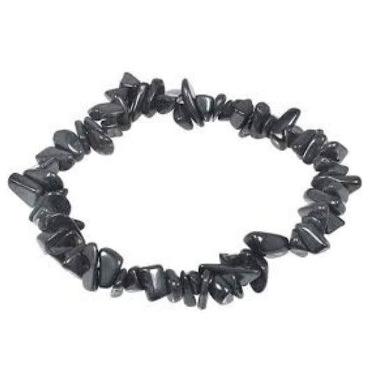 Hematite - Chip Bracelet