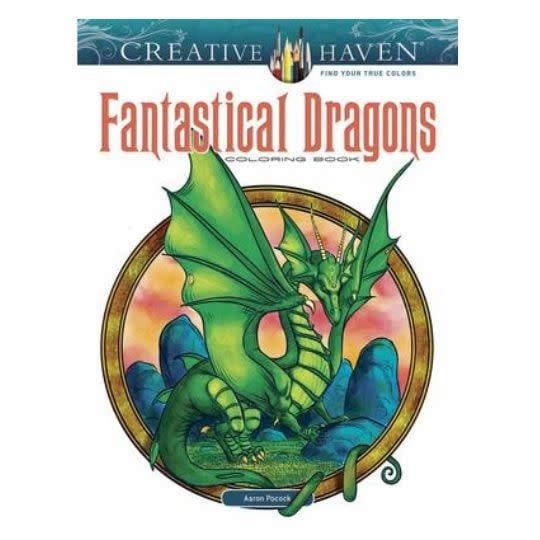Fantastical Dragons Coloring Book by Creative Haven