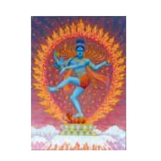 Shiva Dancing - Laminated Cards