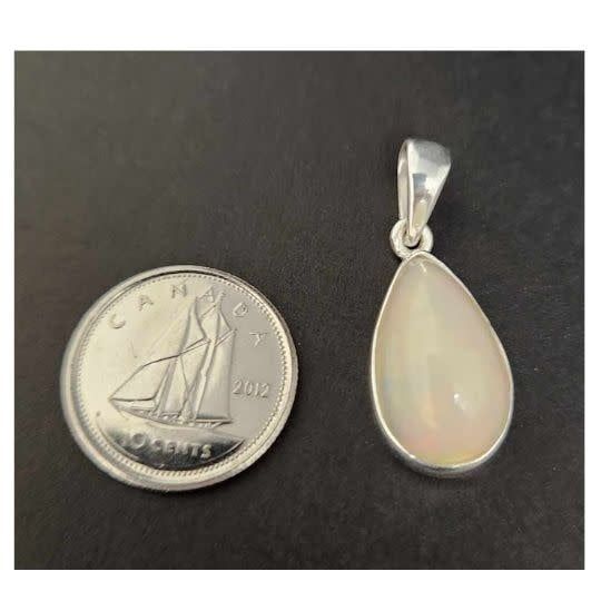 Ethiopian Opal B Pendant Sterling Silver