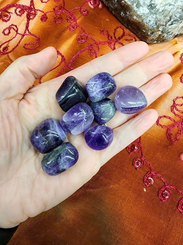 Amethyst Tumbled Small