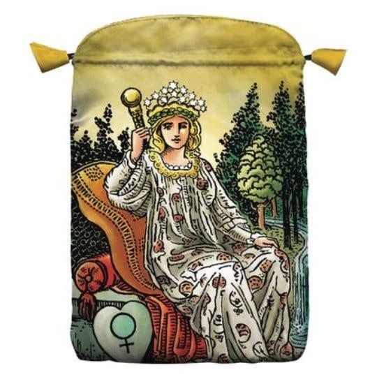 Radiant Wise Spirit Satin Tarot Bag