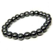 Large Hematite Bracelet 8MM - 8-8.5&quot;