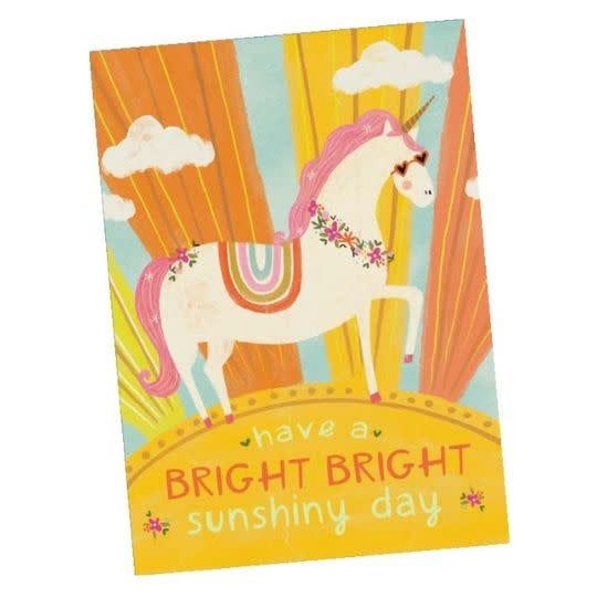 Bright Day Unicorn - Greeting Card